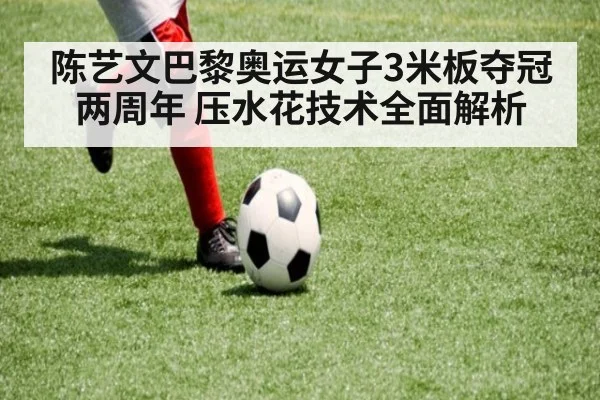 陈艺文巴黎奥运女子3米板夺冠两周年 压水花技术全面解析 | j9 game